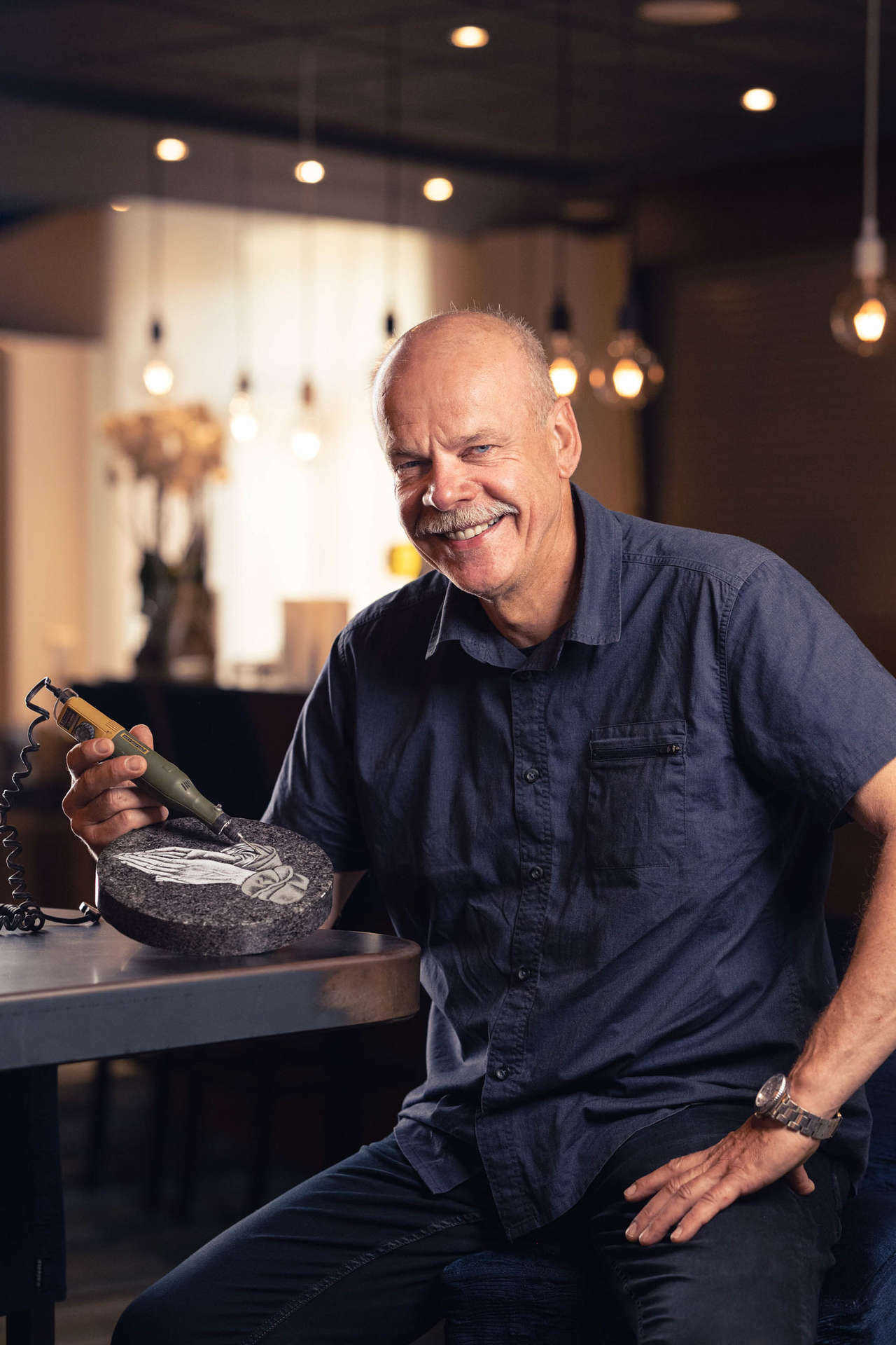 Photo d'équipe corporate — portrait groupe professionnel en entreprise